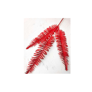 FOLHAGEM DE SAMAMBAIA  COM GLITER