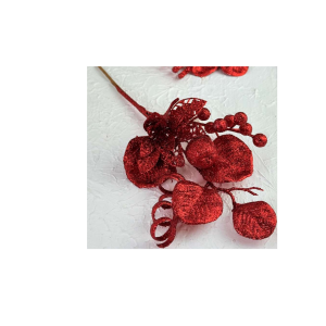 MINI HASTE NATALINA FG21 FOLHAS E BICO DE PAPAGAIO