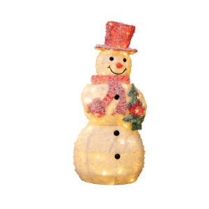 BONECO DE NEVE  30LEDS