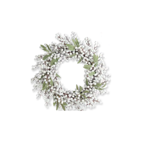 GUIRLANDA COM BOLINHA BRANCA