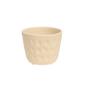 VASO CACHEOP EM CERAMICA C/ RELEVO PEQENO
