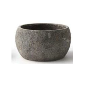 VASO DE CIMENTO  REDONDO BAIXO