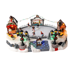 CENARIO NATALINO  PISTA DE PATINAÇÃO