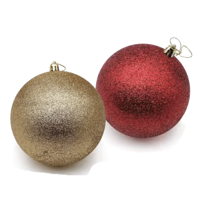 BOLA NATALINA GLITER