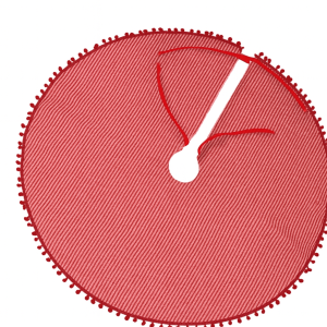 SAIA PARA ARVORE DE NATAL TRICO ROUZ