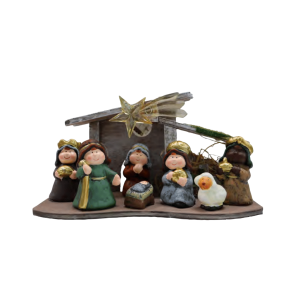 PRESEPIO NATALINO RUSTICO WOOD